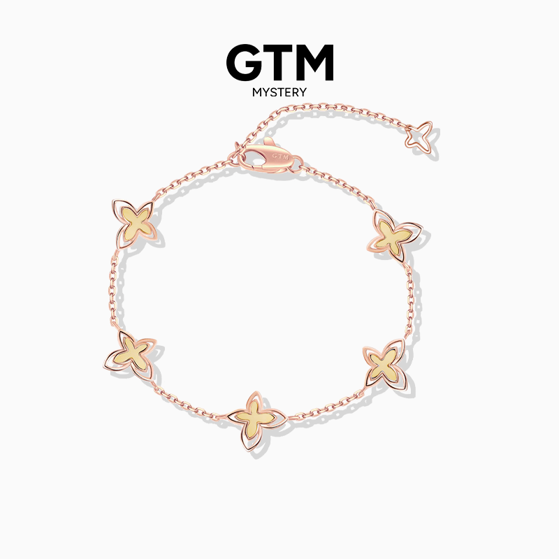 GTM蝴蝶贝母手链新款轻奢高级感