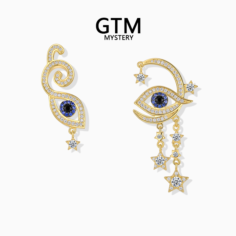 GTM恶魔之眼耳环饰品小众高级