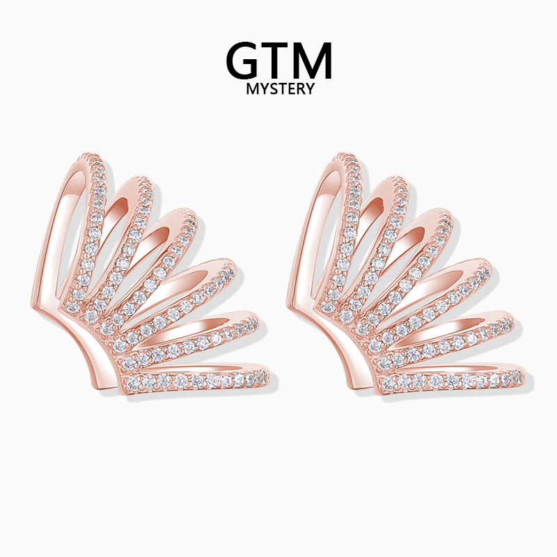 GTM多层线条耳夹轻奢气质大气