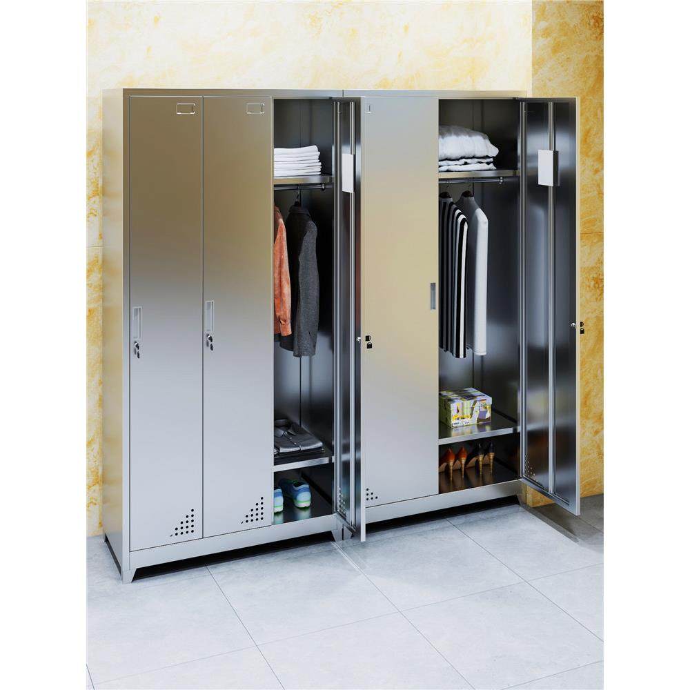定做304不锈钢更衣柜员工柜浴室工厂车间柜子宿舍储物柜碗柜鞋柜,商业/办公家具,更衣柜,淘宝优惠券,粉丝福利购,淘宝优惠卷