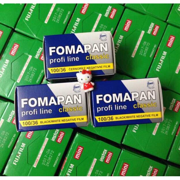 捷克福马FOMAPAN 100度135黑白胶卷 2026年02月
