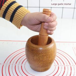 采购产品实木大蒜臼,大蒜捣碎机,大蒜压榨机,家用大蒜臼,大蒜