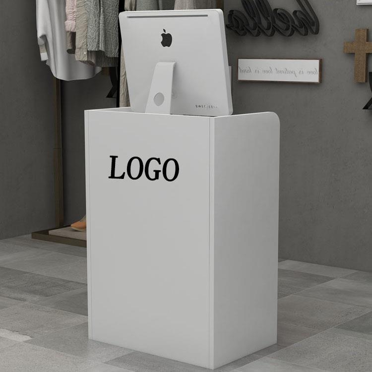 服装店收银台柜台简约现代小型店铺电脑吧台美发店母婴前台接待台