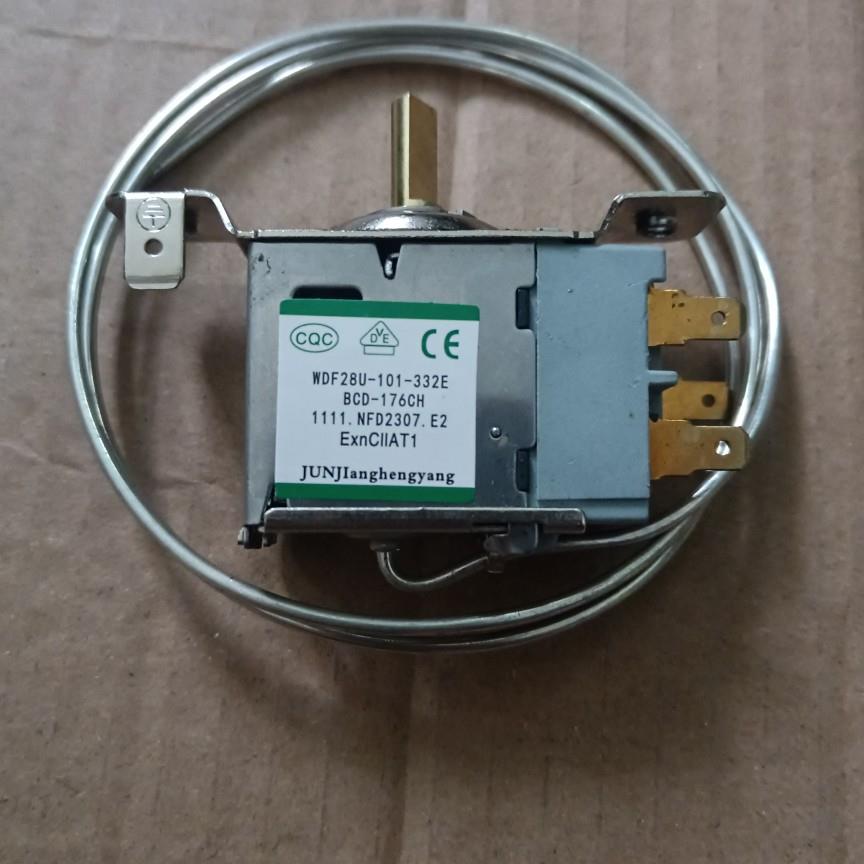 新飞冰箱温控器WDF28U-1001冰柜温度调节器温度控制器WDF28F-EX用