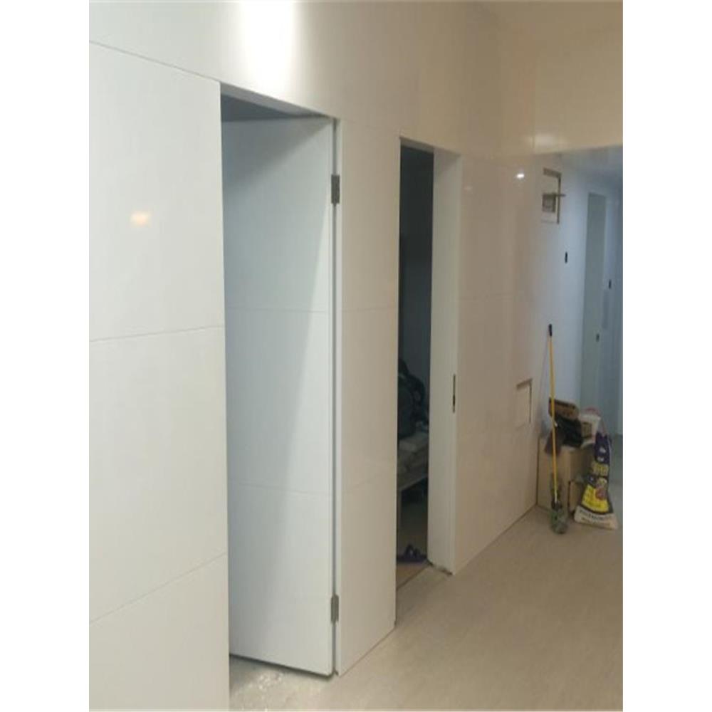 定制实木覆合涂料室内Normcore窄无界木贴面背景墙客厅集成隐形秘 - 封面