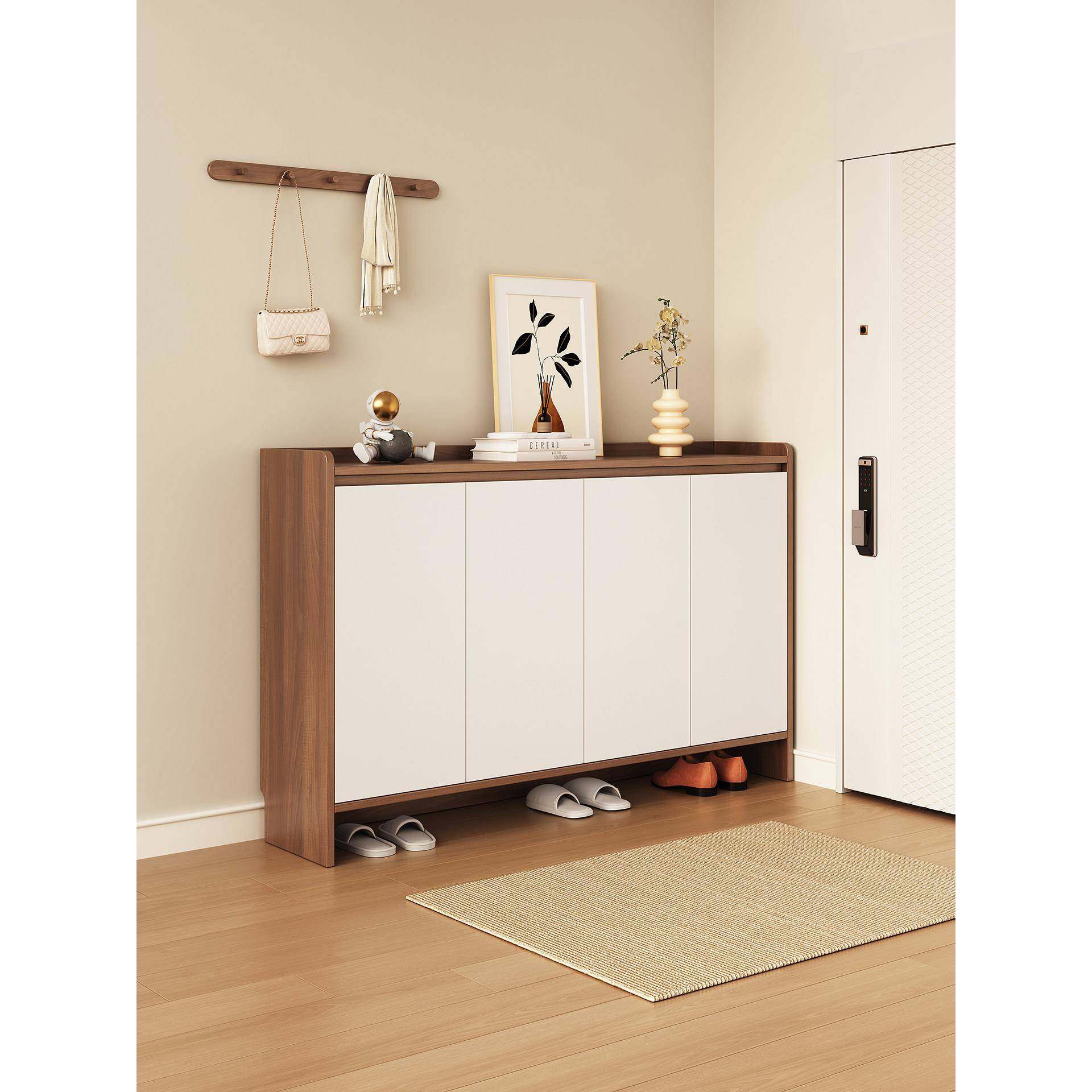 实木鞋柜入户门口玄关鞋柜家用门口大容量靠墙收纳储物玄关柜鞋架,住宅家具,鞋柜,淘宝优惠券,粉丝福利购,淘宝优惠卷