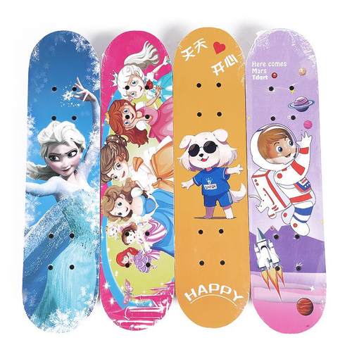 新款60公分滑板工厂初学者宝宝玩具学生卡通礼品儿童款滑板车