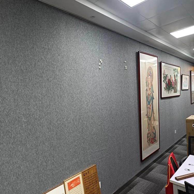 磁性毛毡墙国画吸力书画书法教学展示作品挂画磁力铁镀锌铁皮自粘
