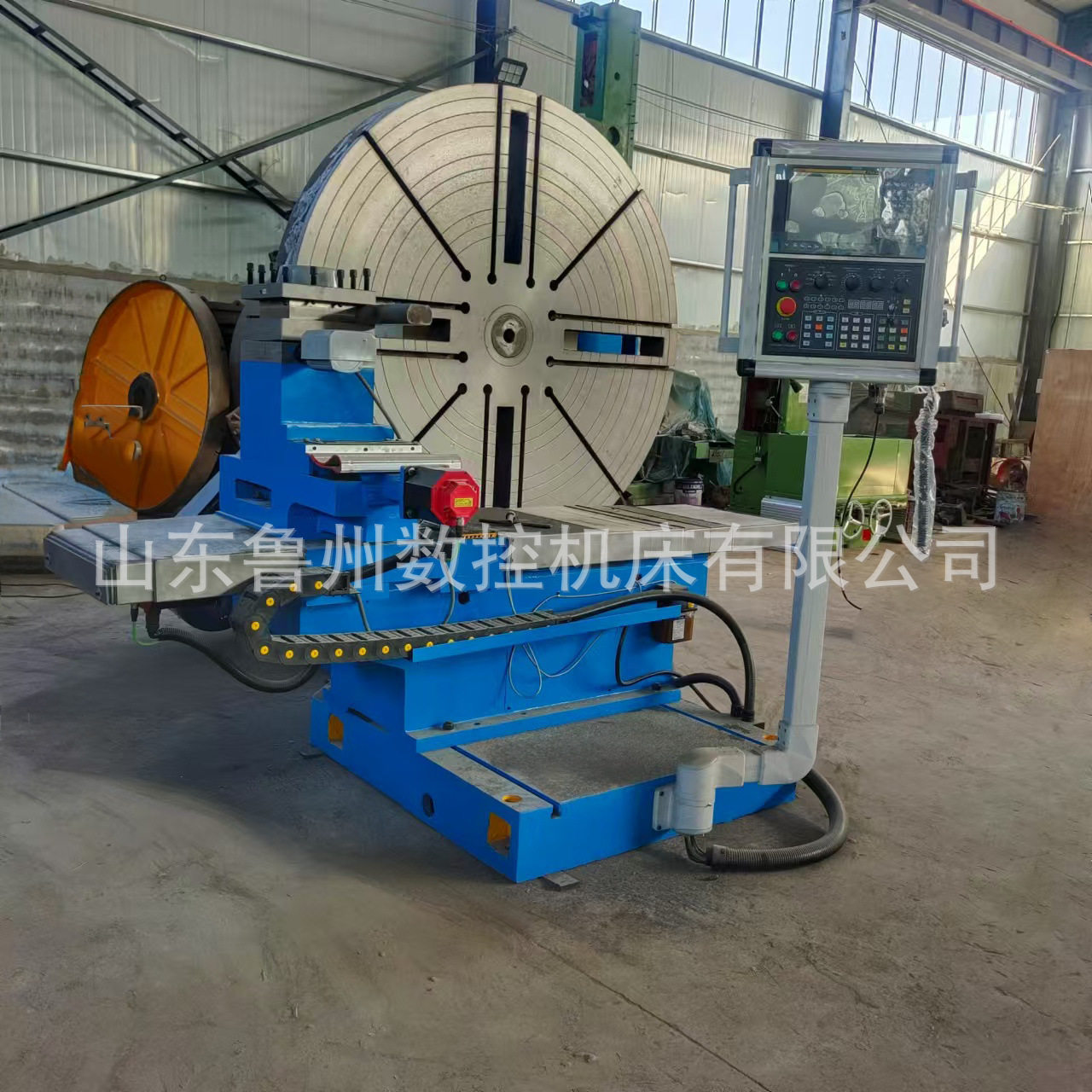 CK6025数控重型卧式法兰车床
