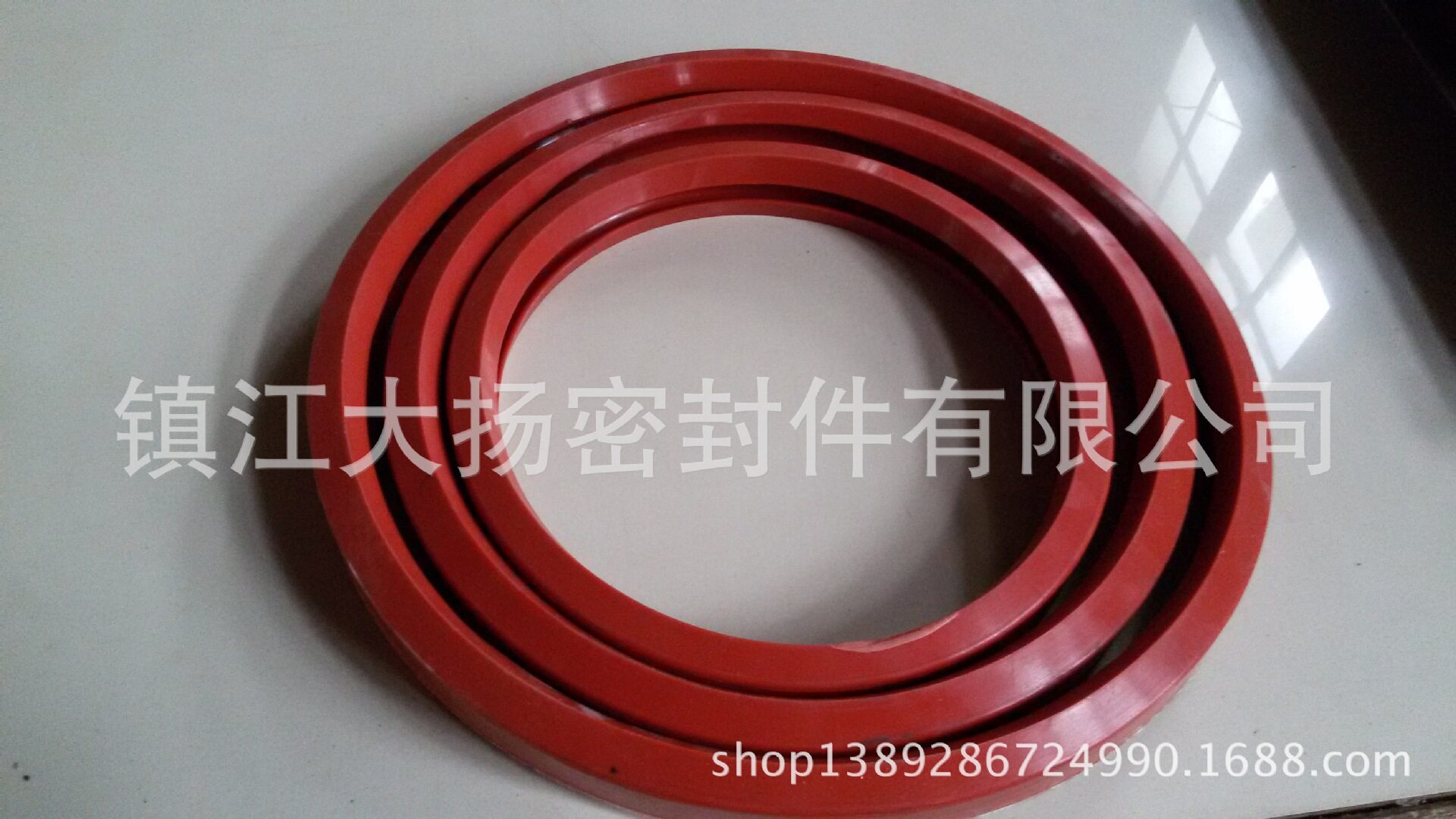 纽普兰卡箍式粉管接头密封圈