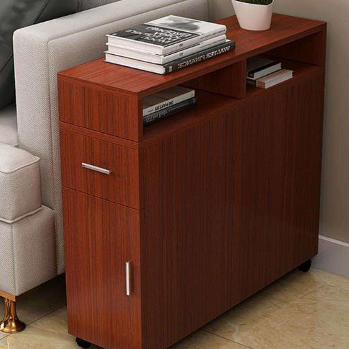 沙发边柜侧柜储物柜抽屉式客厅柜子边几缝隙柜可定做夹缝柜超窄