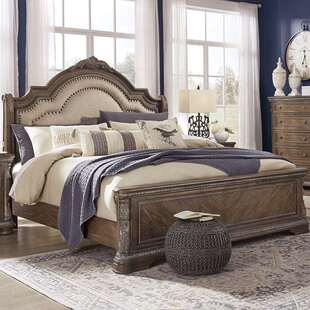 RH美式乡村风复古实木床双人床法式雕花主卧婚床高端简欧式橡木床