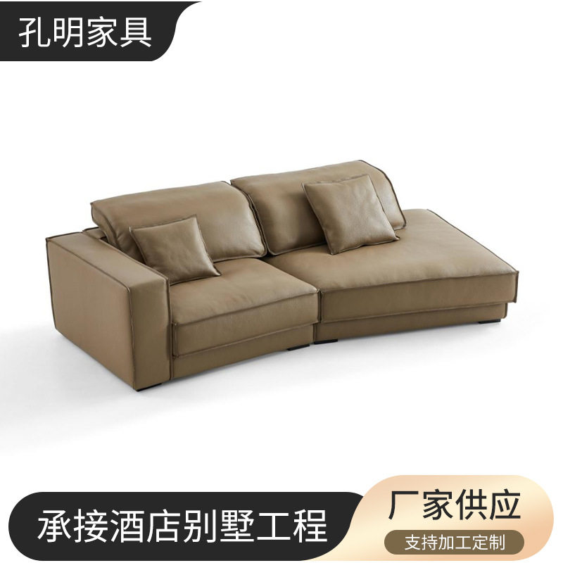 北欧小户型贵妃转角沙发