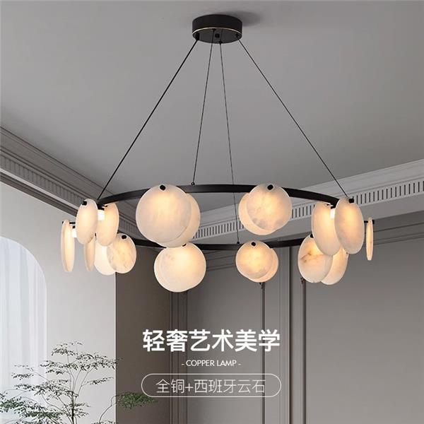 现代极简客厅吊灯创意设计师