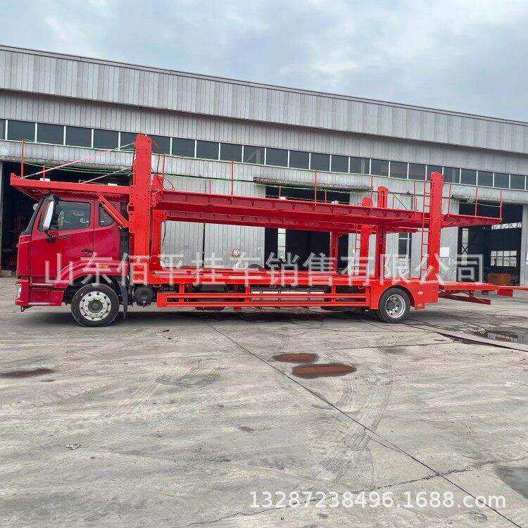 供应乘用车辆运输挂车汽车轿车托运车抽拉轿运车轻型运输半挂
