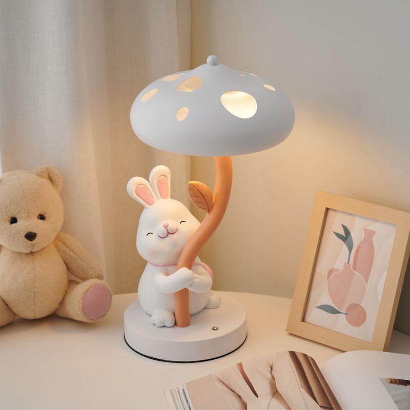 女孩可爱2025年床头灯新款卧室高级充电儿童夜晚小夜灯台灯