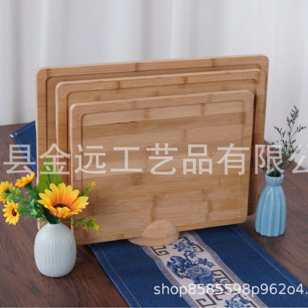 简约家用厨房竹制菜板套装通用实木砧板切菜水果户外奶酪实木菜板