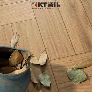 广东悦思创KT木纹瓷砖回字拼木纹地板砖600X600客厅卧室防滑地砖