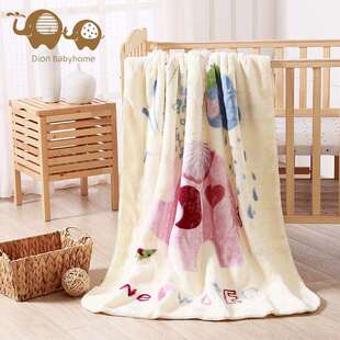 毛毯春秋双层加厚保暖卡通午睡毯不掉毛婴儿a类云毯儿童毯子