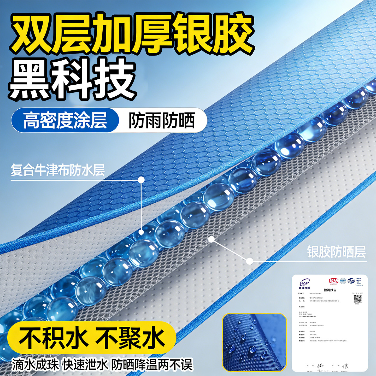 户外遮阳伞庭院伞长方形摆摊伞地摊专用大型太阳伞商用加厚大雨棚