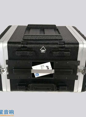 6UW 19寸ABS塑料机柜滑轮拉杆航空箱舞台流动演出专业设备机架U箱