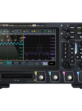 现货普源DHO924S/914S数字示波器12位高分辨率 逻分+信号源DPO900