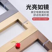 玻璃门拉手方管拉丝不锈钢哑黑色灰色乳白色黑钛金玫瑰金木门把手