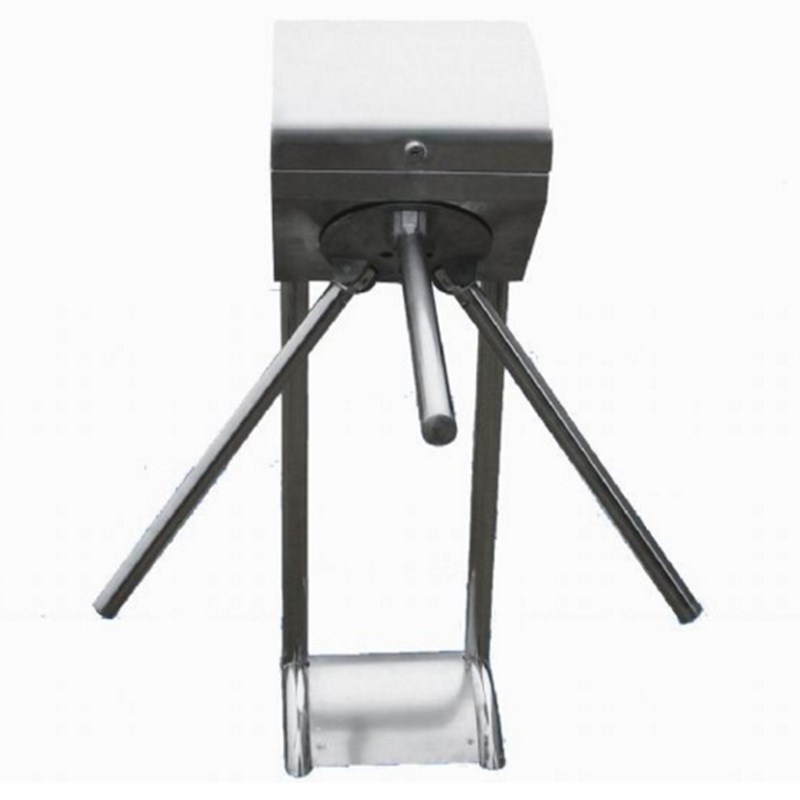 公交车刷卡扣费双立柱小型立式智能简易三辊闸