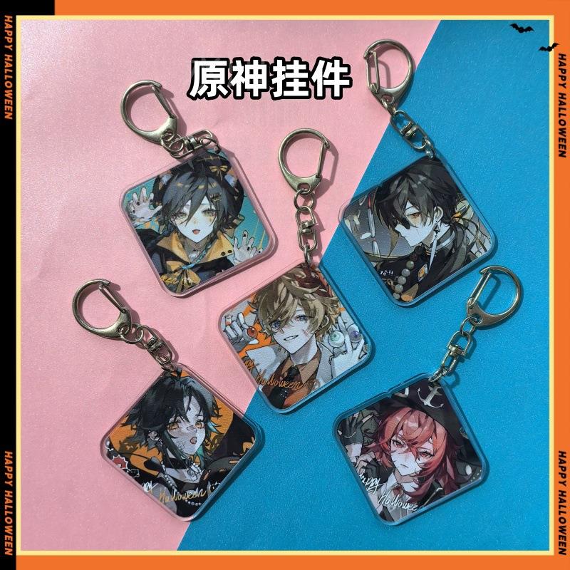 迪周边亚克力钥匙扣温达利达亚迪卢克魈钟离动漫周边挂件礼物