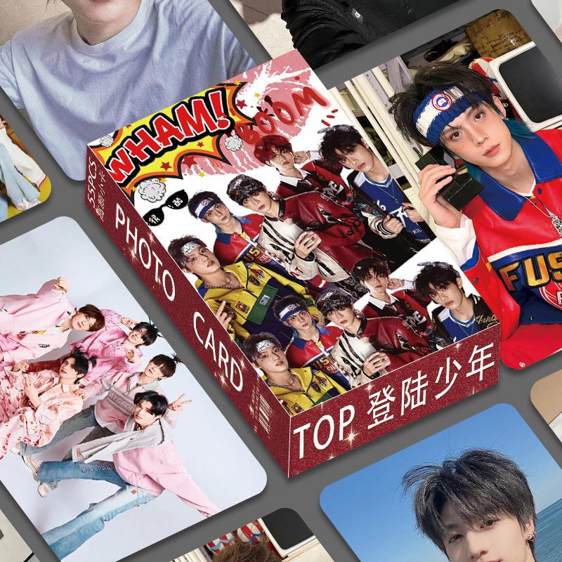 TOP登陆少年团韩式小卡拍立得LOMO卡照片双面小卡同款55张明信片