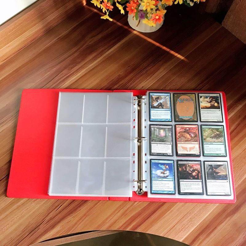 九格游戏卡册百兽大战卡册球星卡册9格单双面游戏卡本三国杀卡册