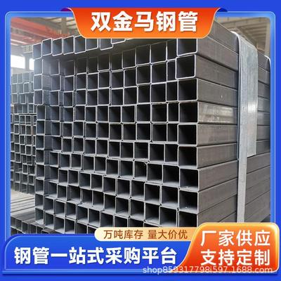 q235厚壁黑退方管Q345大小口径光亮方管家具管薄壁焊管冷拔黑硬管