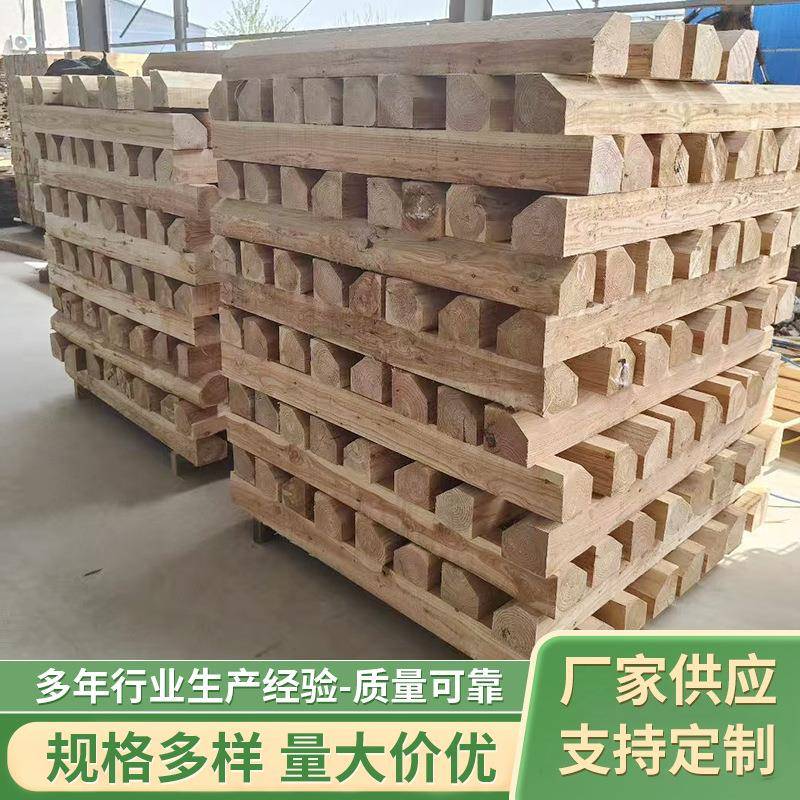 建筑工地木板工程建筑木方条枕木木材物流货物运输设备垫木硬木