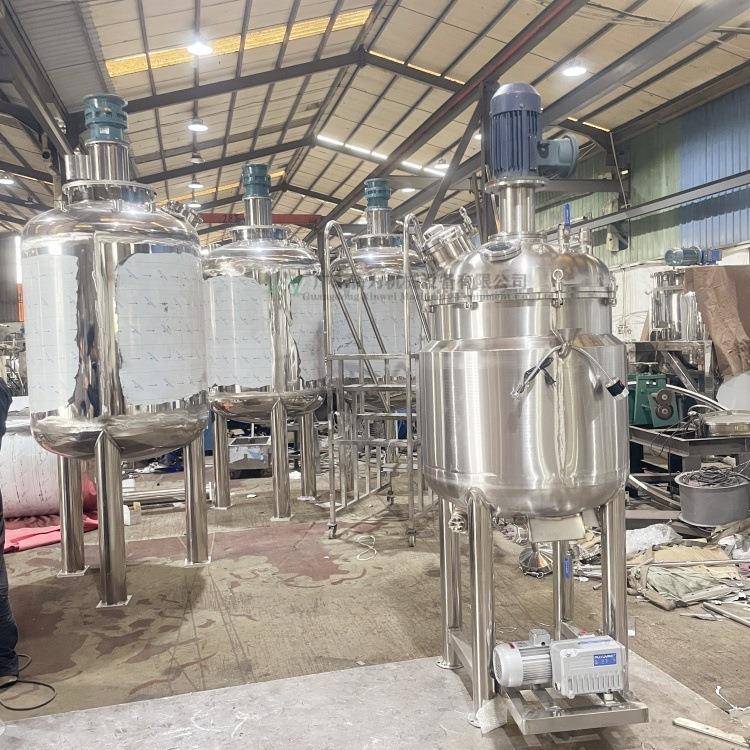 东莞生产不锈钢液体搅拌罐鱼糜肉酱混合桶食品用304材质拌料桶