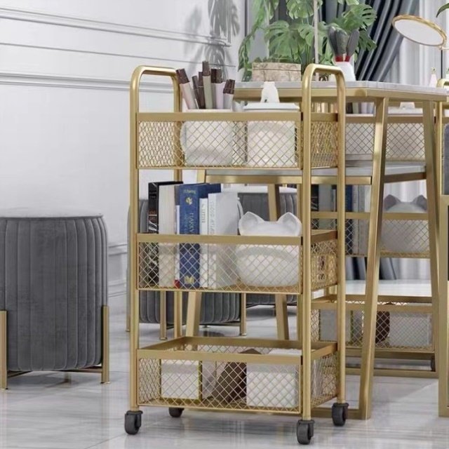 小推车专用车子医疗推车推动架子美发小车柜子多功能化妆品带医美