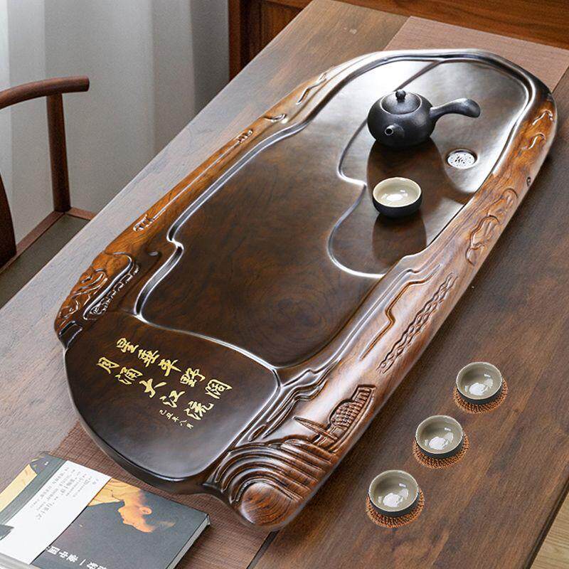 茶盘家用实木茶具托盘大