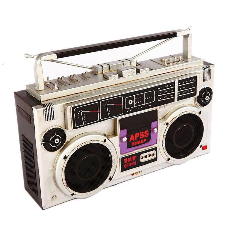 铁艺复古80年代录音机收