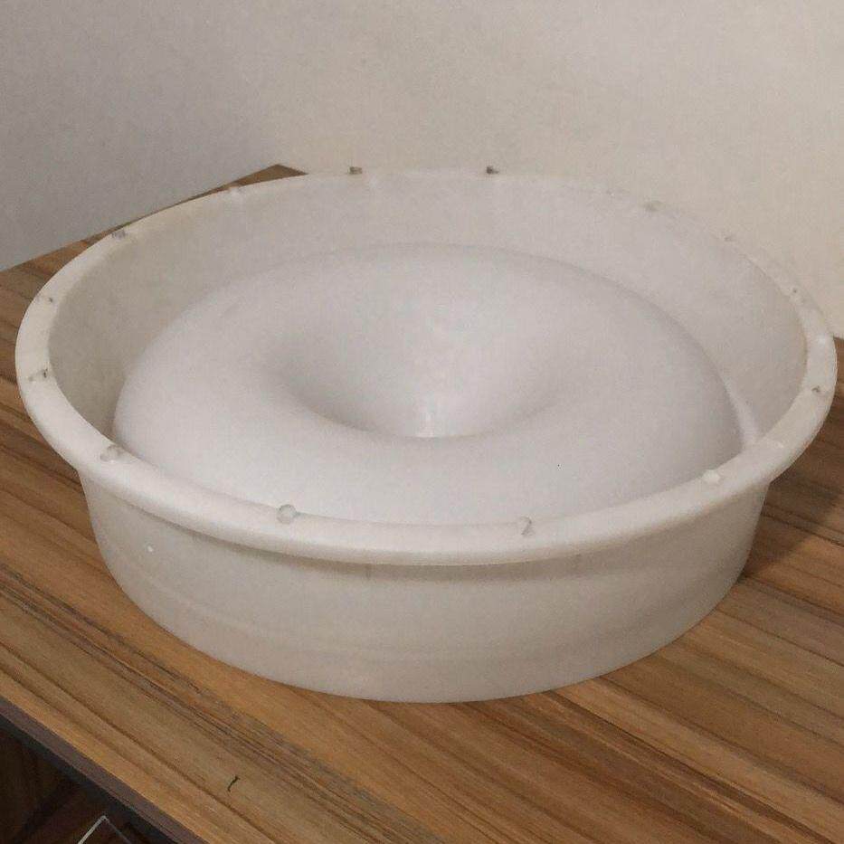 双胞胎圆槽模具猪用水泥