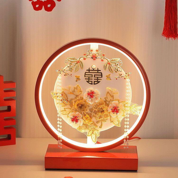 新款结婚台灯婚庆长明送