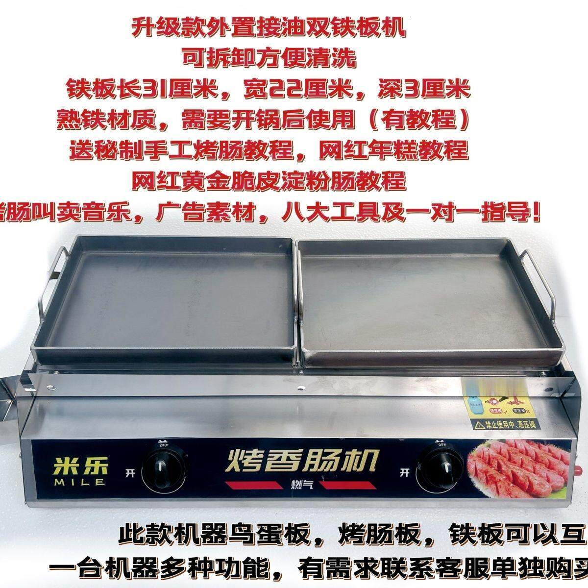 商用摆摊多功能油炸锅烤