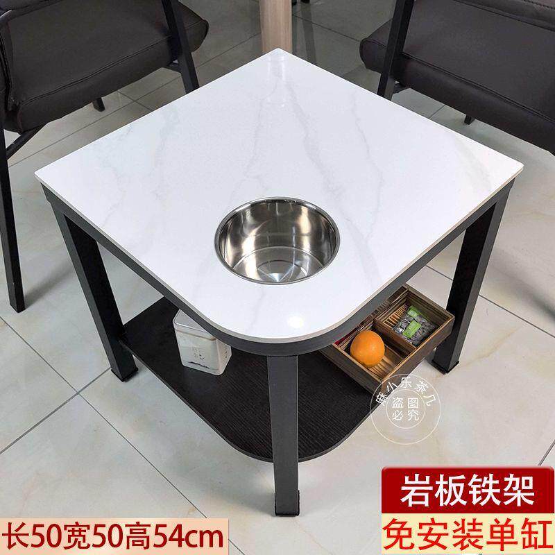 两个装麻将桌大号岩板茶