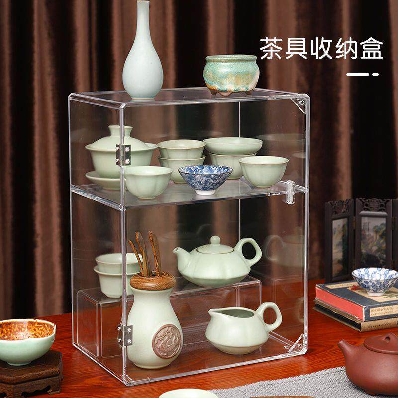 杯子收纳置物架防尘双层