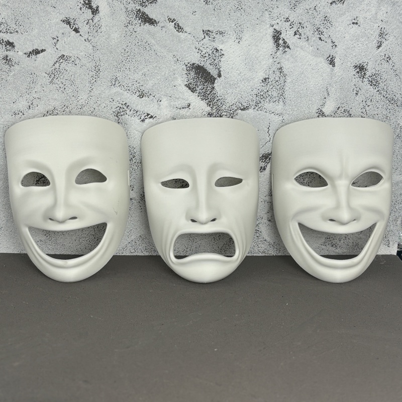 万圣节歌剧面具浮夸表情夸张力