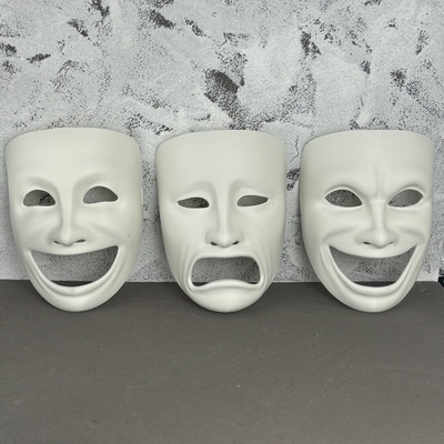 万圣节歌剧面具浮夸表情夸张力