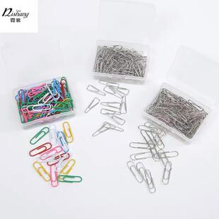 金属卡片夹回形针花艺贺卡曲别针手工DIY材料文具装 霓裳 订长尾夹