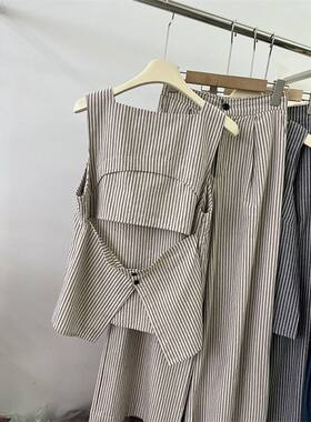 时尚套装女夏新款显瘦方