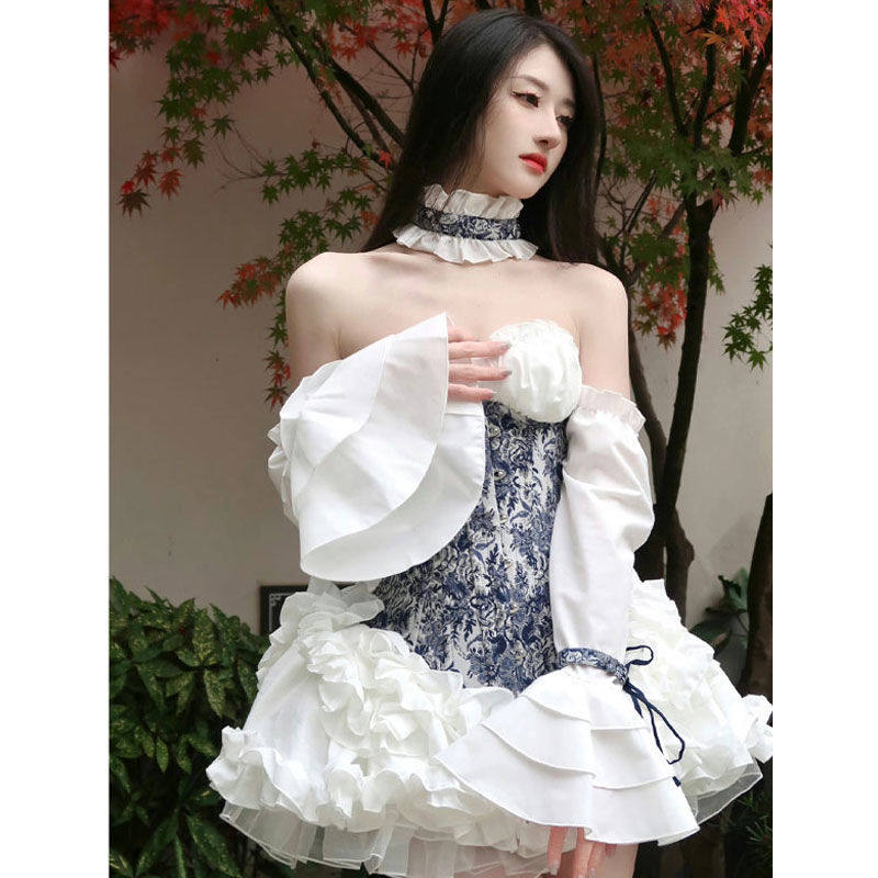 [蓬蓬裙公主连衣裙女高级
