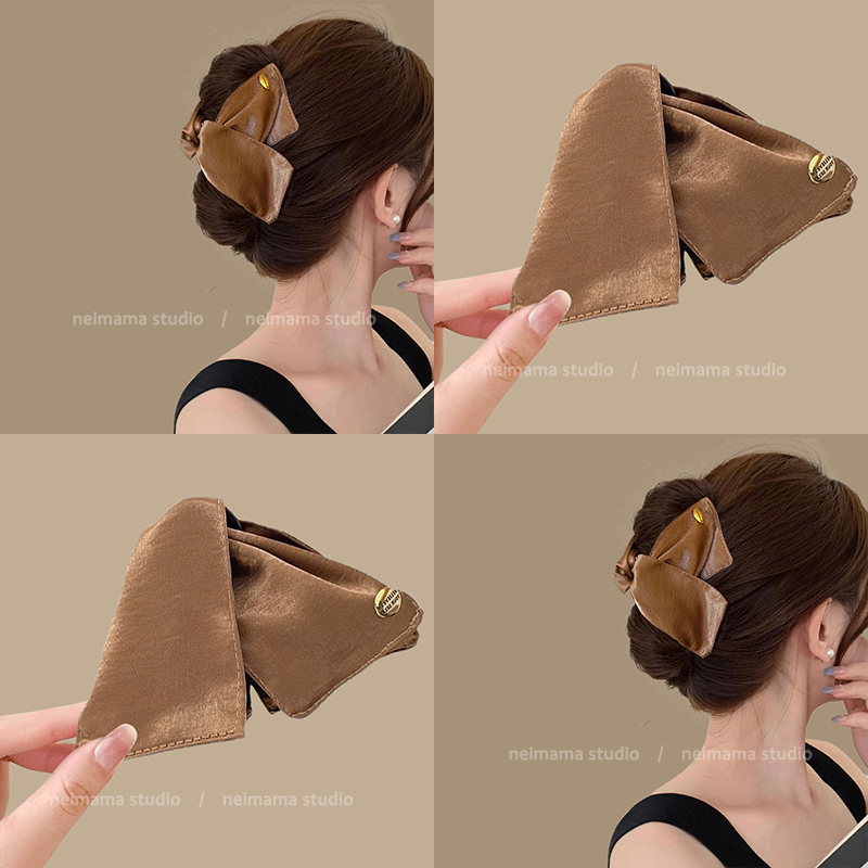 生肖掛飾！輕奢三角抓夾！后腦勺