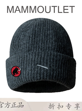 MAMMOUTLET帽子冬季防寒骑行护耳保暖针织帽男加厚防寒毛线帽女帽