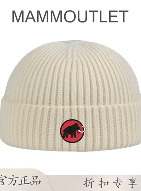 MAMMOUTLET秋冬短款圆顶流氓帽子韩版针织冷帽瓜皮帽嘻哈潮毛线帽